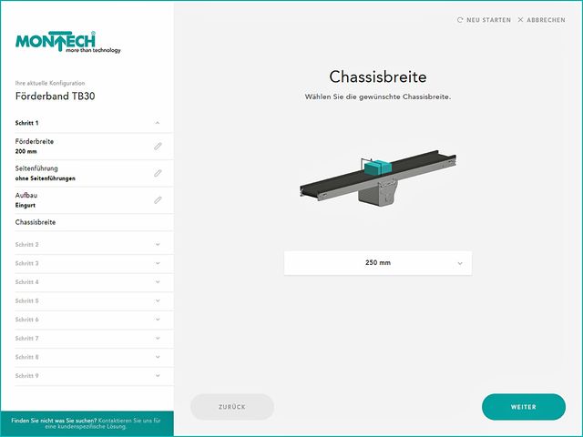 Online-Produktkonfigurator