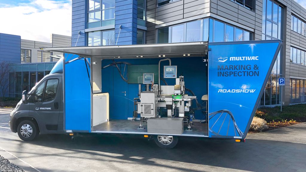 Multivac Marking & Inspection schickt Truck wieder auf Roadshow