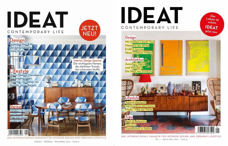 Wiederauferstanden: Einrichtungsmagazin »Ideat«
