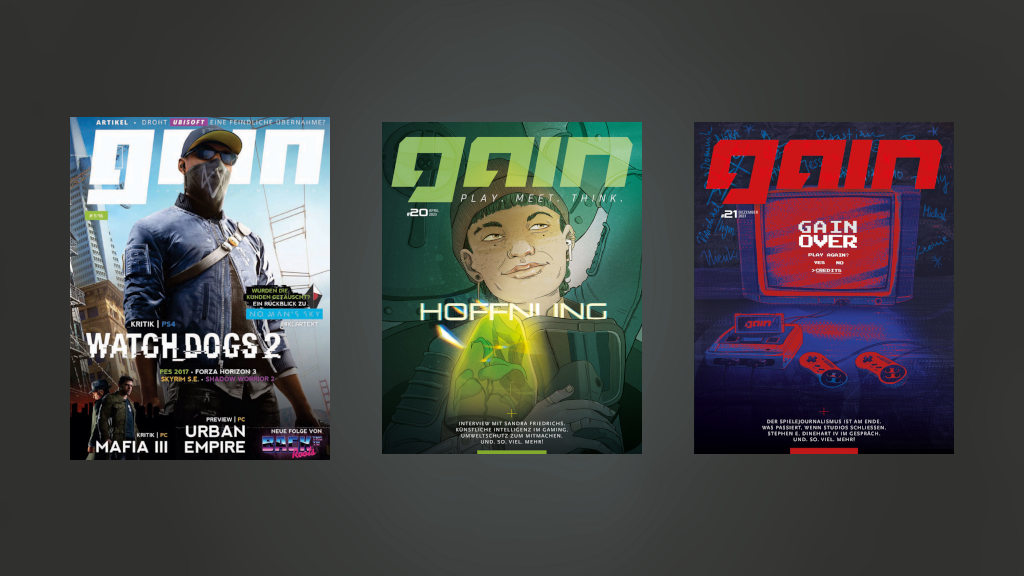 Eingestellt: Spielemagazin »Gain«