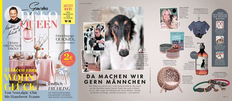 Neues Lifestyle- und Promi-Magazin: »Guidos Deko Queen«
