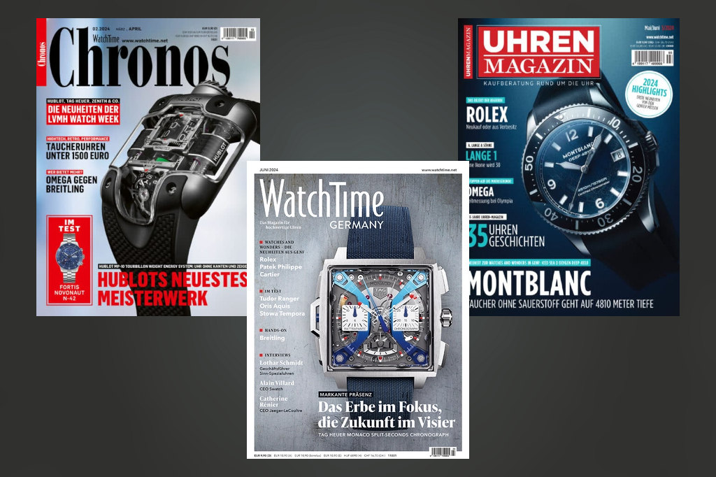 »Chronos« und »Uhren Magazin« fusionierten zu »Watchtime«