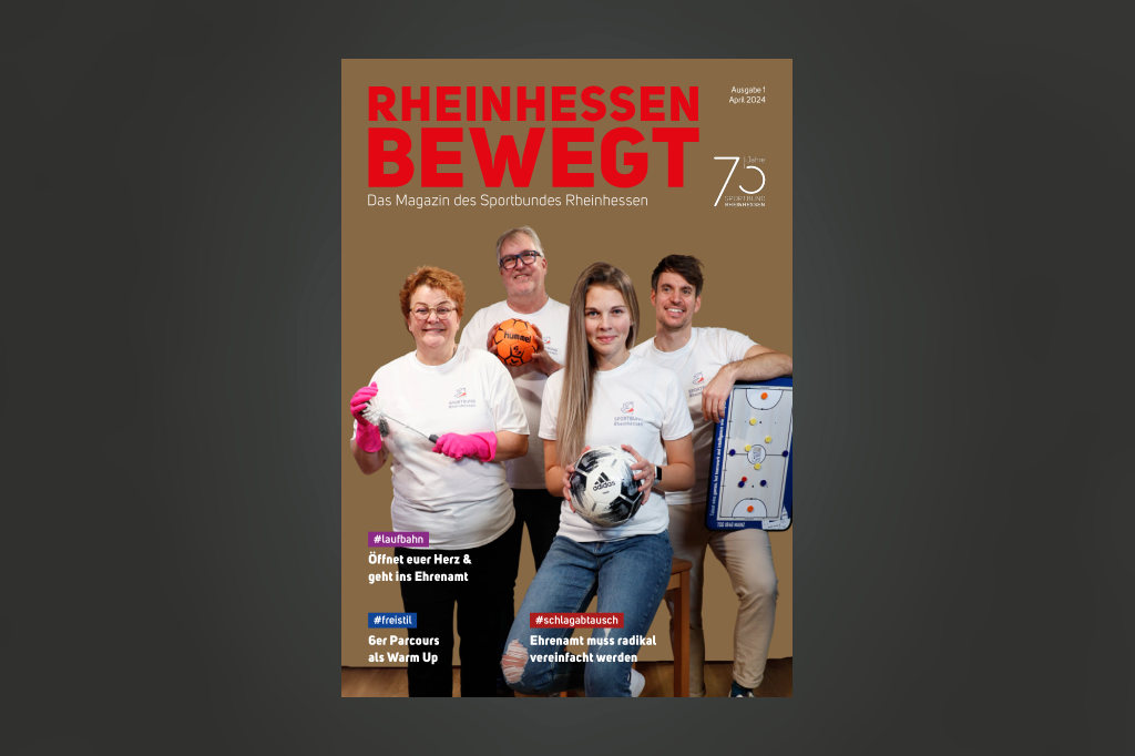 Neue Sportverbandszeitschrift: »Rheinhessen bewegt«