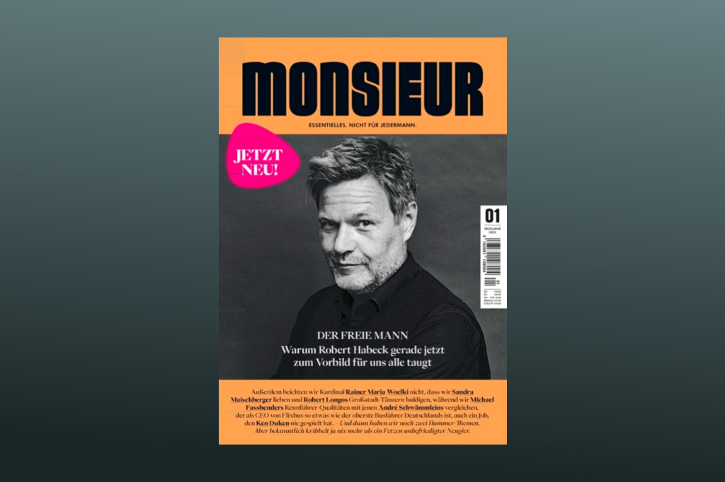 Neues Männermagazin: »Monsieur«