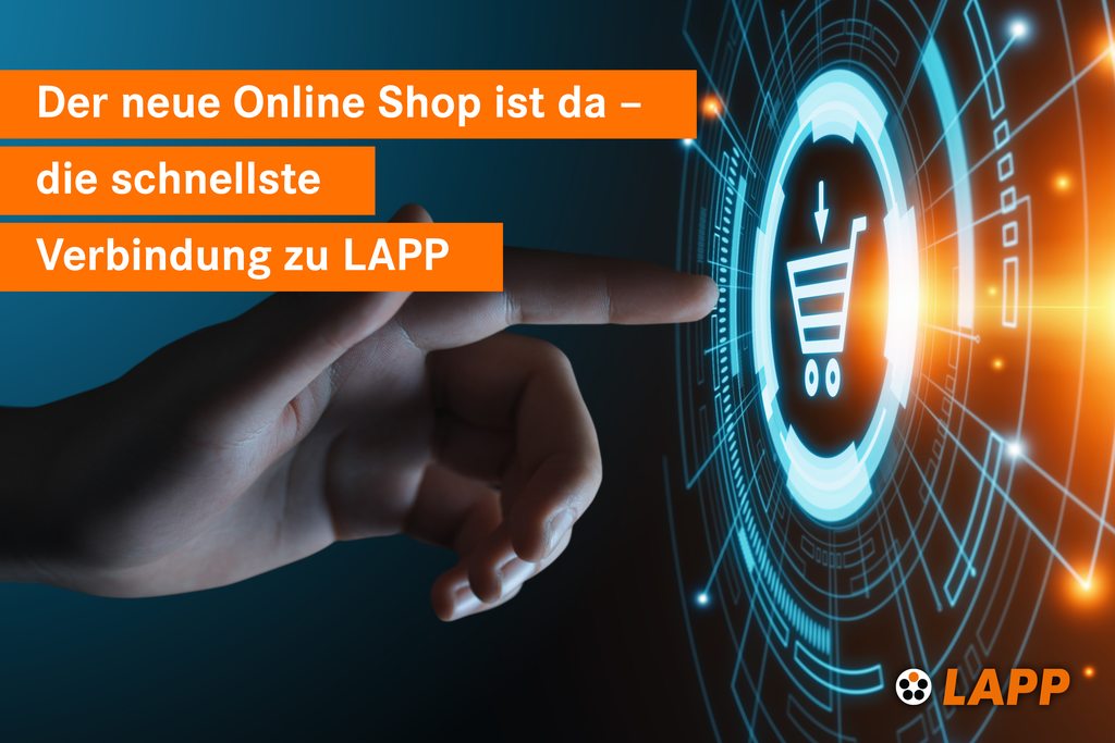 Lapp eröffnet neuen Onlineshop