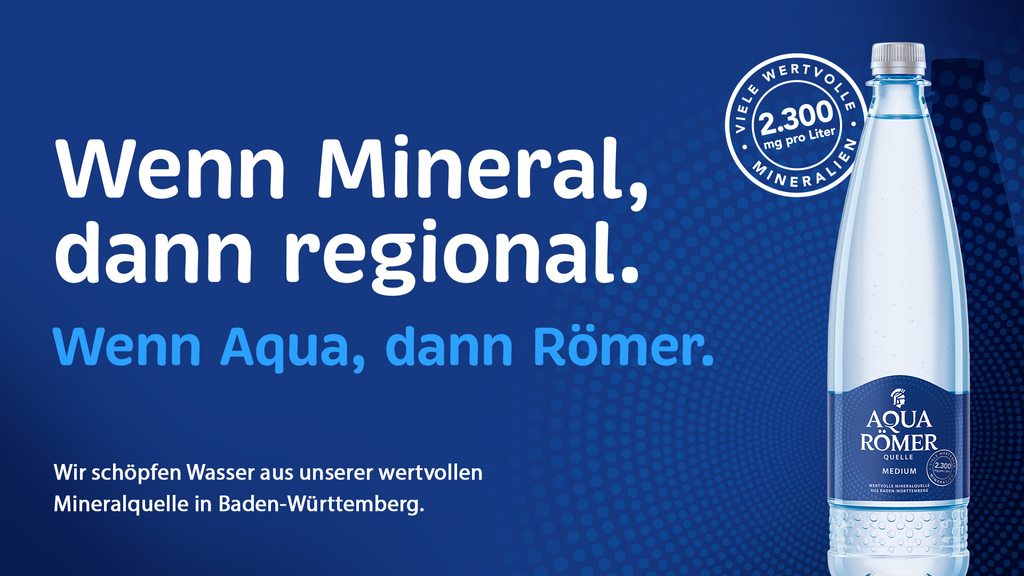 »Aqua Römer Quelle« im neuen Design und mit neuer Kampagne