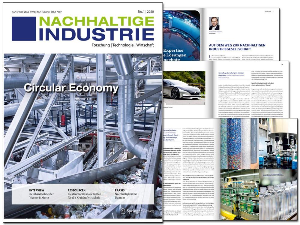 Neue Fachzeitschrift: »Nachhaltige Industrie«