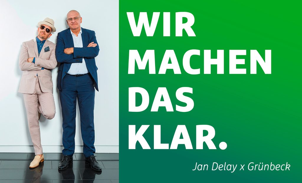 Grünbeck stellt Jan Delay als Markenbotschafter vor