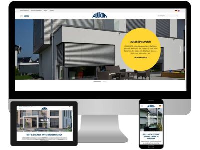 Web-Aktualisierung für Architekten, Händler und Verarbeiter