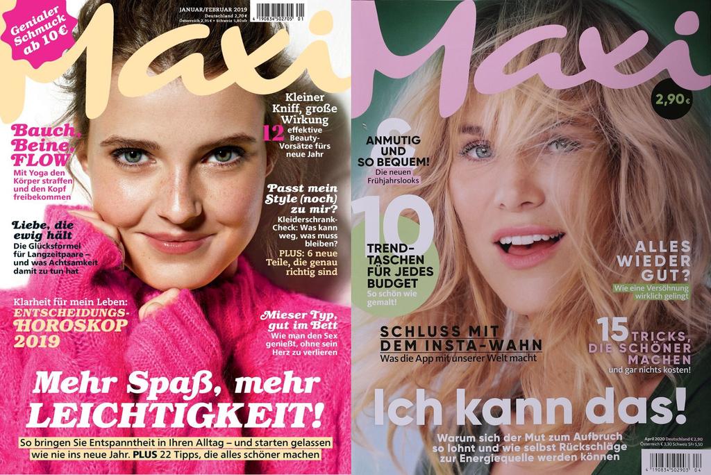 Neu aufgelegte Frauenzeitschrift: »Maxi«