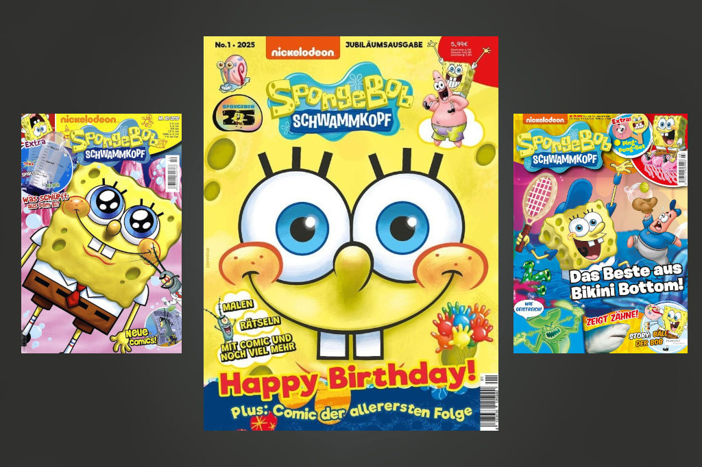 Wieder da: Kindermagazin »Spongebob Schwammkopf«