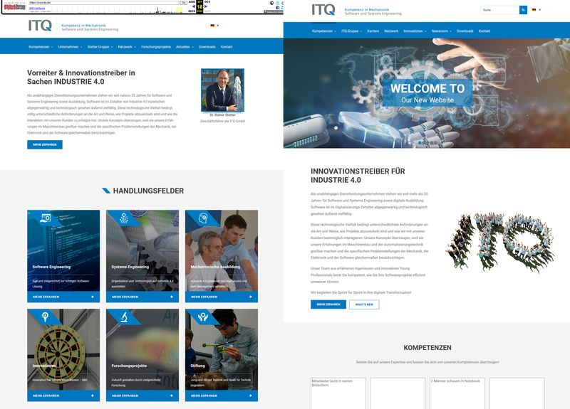 Website-Relaunch von ITQ rückt Kernkompetenzen in den Fokus