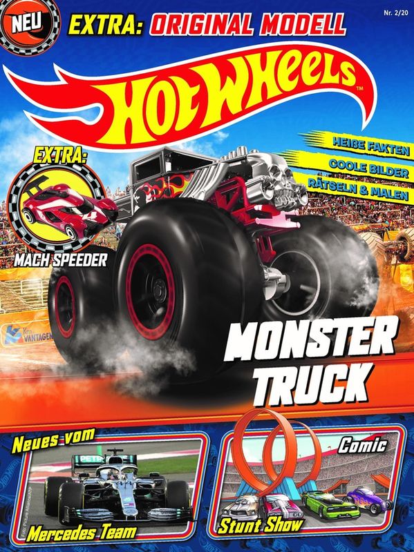 Neues Kindermagazin: »Hot Wheels«